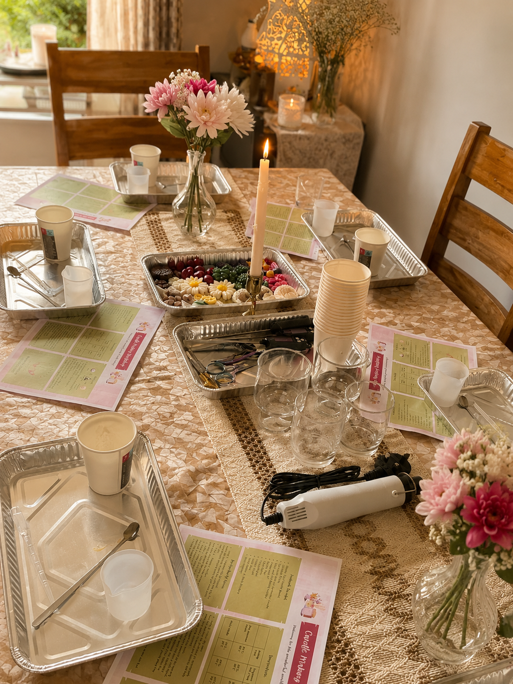 candle making workshop
